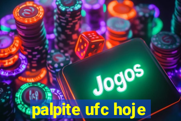 palpite ufc hoje